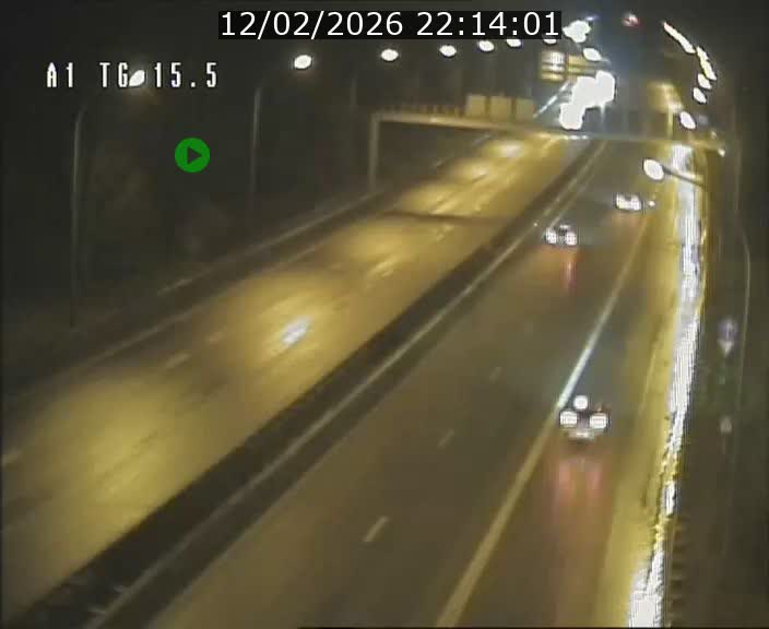 Traffic live webcam Luxembourg Munsbach - A1 direction Luxembourg - BK 15.5