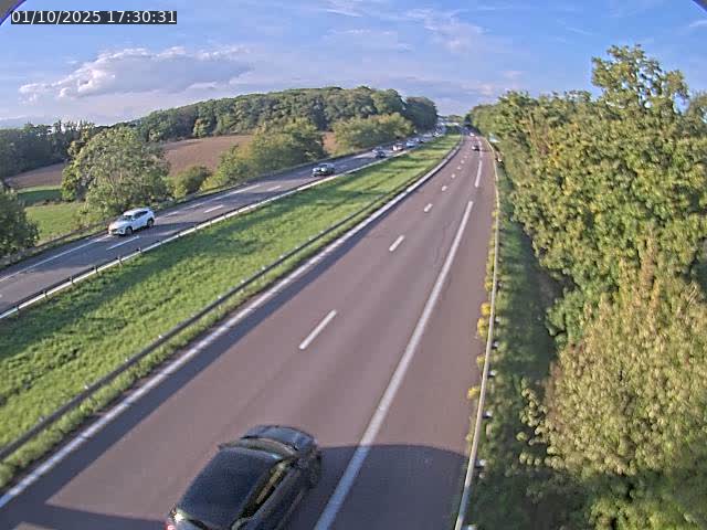 Caméra autoroute France - A31, Fey direction Metz