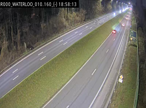 Webcam autoroute Belgique - Waterloo - R0 (ring de Bruxelles) - BK 12.3