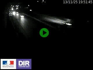Webcam routière à Saint-Etienne-Terrenoire sur la RN88 avant la jonction entre l'A72 et le Boulevard Périphérique de Saint-Etienne
