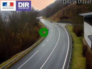 Caméra trafic sur la N90 à Bourg-Saint-Maurice, en provenance d'Aoste et en direction d'Albertville