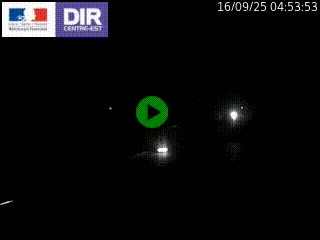 Caméra trafic à Meylan sur la Rocade-Sud de Grenoble en direction d'Aix-en-Provence