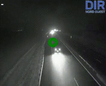 Webcam sur A84 à hauteur de l'échangeur de Poilley avec la N175, au sud d'Avranches