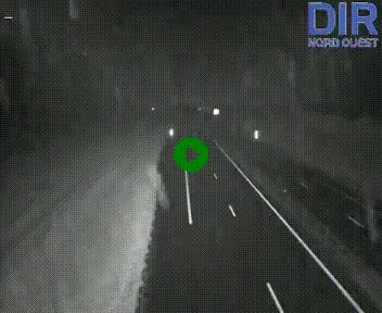 Webcam sur A84 à hauteur de l'échangeur de Poilley avec la N175, au sud d'Avranches