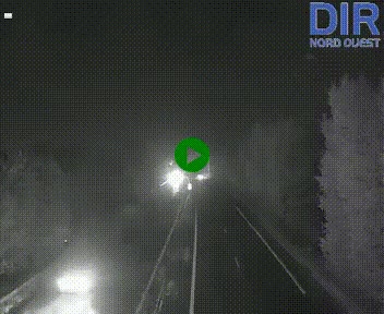 Webcam sur le périphérique de Caen (N814) à l'est de la ville, à Mondeville hauteur de la sortie 2, Presqu'île-Rives de l'Orne, au bout de l'autoroute A13