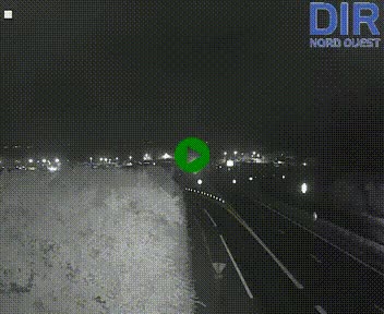 Webcam au début de l'A84 sur le périphérique Ouest de Caen (N814) à hauteur de la sortie 9, Porte de Bretagne