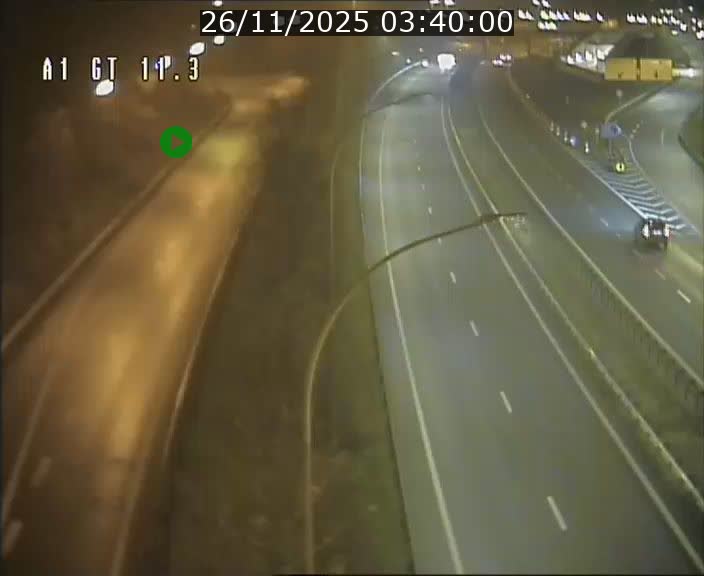 Traffic live webcam Luxembourg Senningerberg - A1 direction Allemagne - BK 11.3