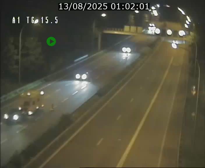 Traffic live webcam Luxembourg Munsbach - A1 direction Luxembourg - BK 15.5