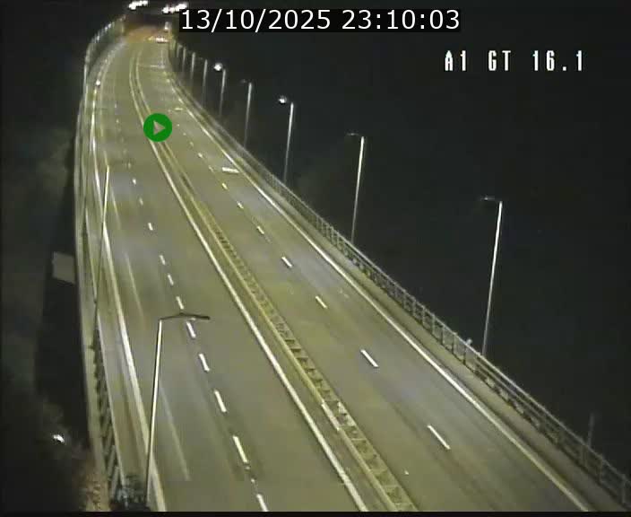 Traffic live webcam Luxembourg Niederanven - A1 direction Allemagne - BK 16.1