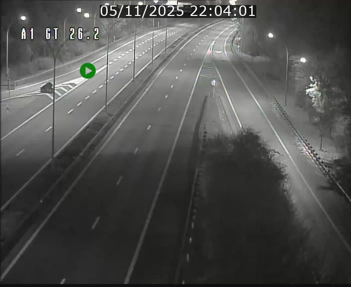 Traffic live webcam Luxembourg Grevenmacher - A1 direction Allemagne - BK 26.2