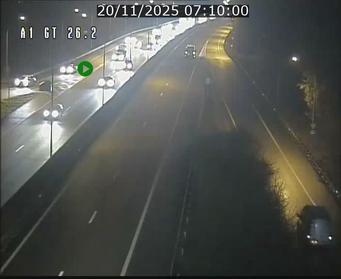 Traffic live webcam Luxembourg Grevenmacher - A1 direction Allemagne - BK 26.2