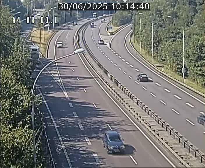 Webcam traffic A4 Luxembourg - BK 3.8 - Leudelange (direction Esch sur Alzette)