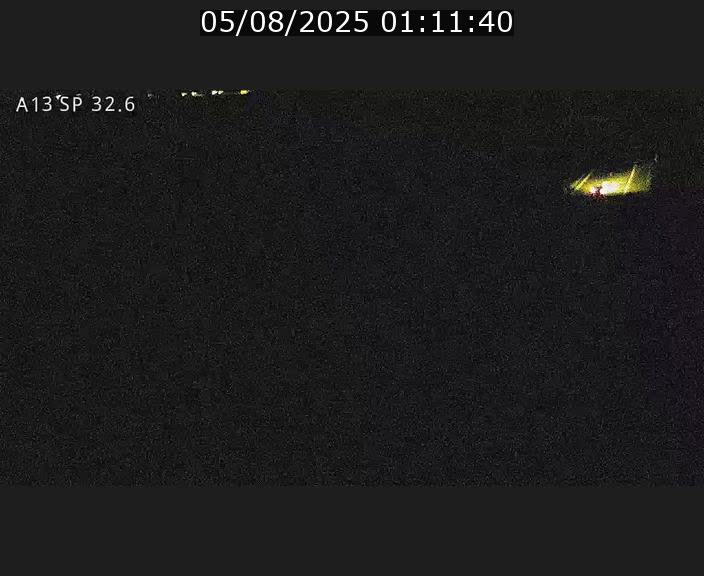 Webcam info trafic A13 à hauteur de Mondorf-les-bains. Vue orientée vers Altwies