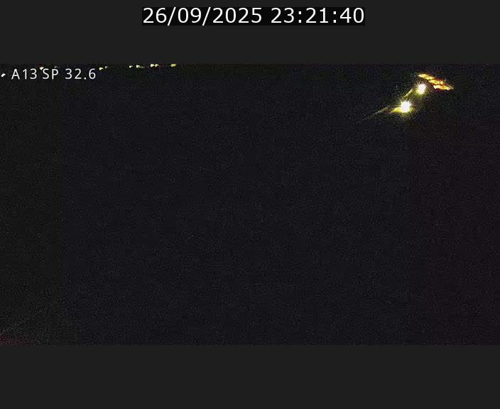 Webcam info trafic A13 à hauteur de Mondorf-les-bains. Vue orientée vers Altwies