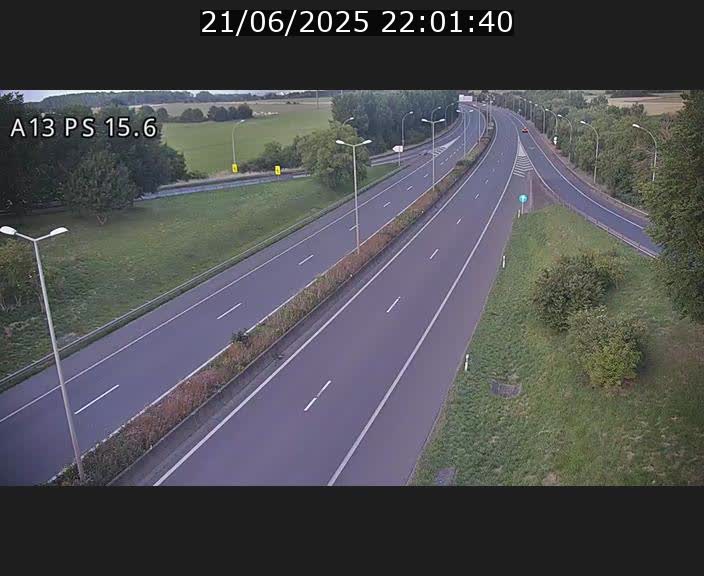 Traffic live webcam Luxembourg Kayl - A13 direction Dudelange - BK 15.6