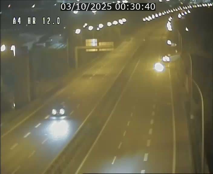 Traffic live webcam Luxembourg Jonction Foetz - A4 - BK 12.0 - direction Esch sur Alzette