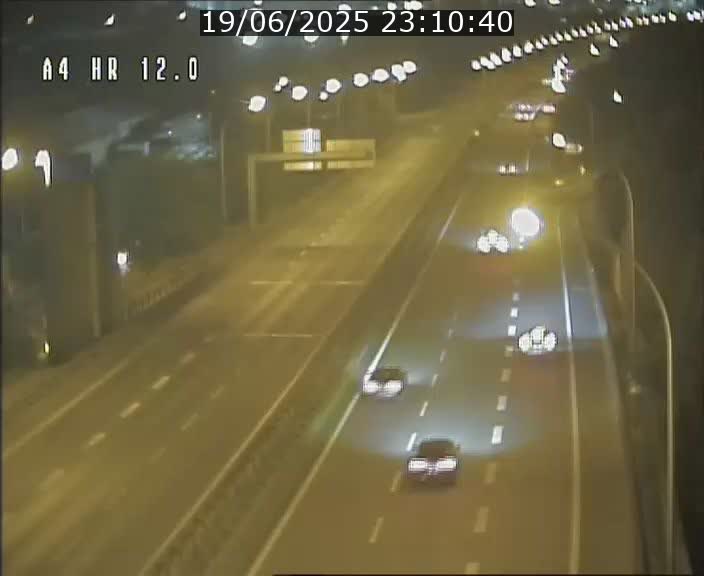 Traffic live webcam Luxembourg Jonction Foetz - A4 - BK 12.0 - direction Esch sur Alzette