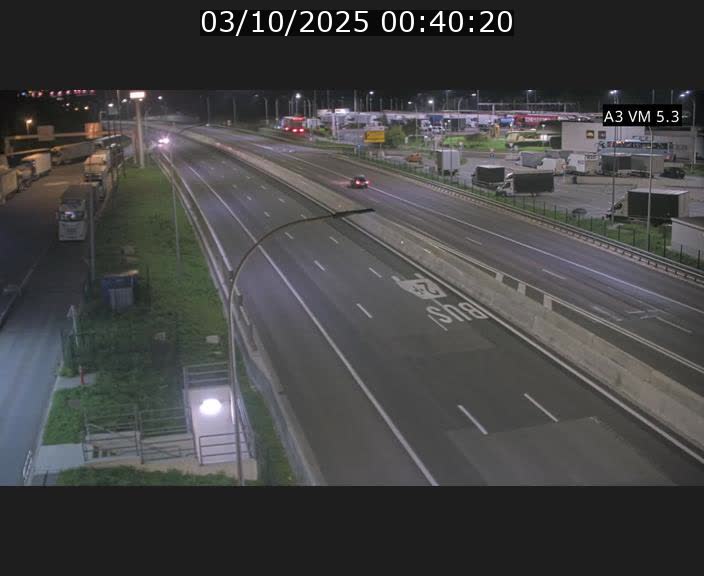 Traffic live webcam Luxembourg Aire de Berchem - A3 - BK 5 - direction France