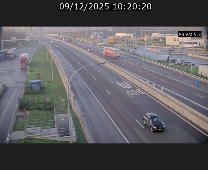 Traffic live webcam Luxembourg Aire de Berchem - A3 - BK 5 - direction France