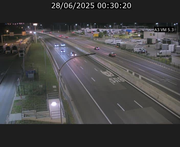 Traffic live webcam Luxembourg Aire de Berchem - A3 - BK 5 - direction France
