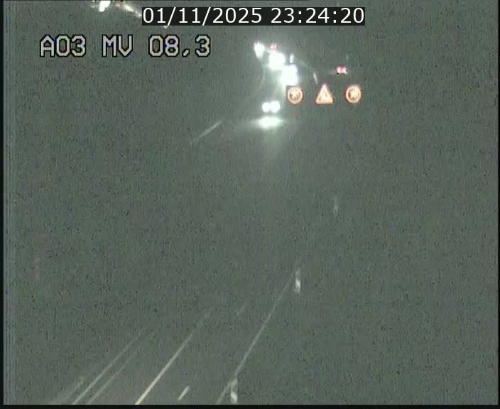 Webcam Autoroute après la Croix de Bettembourg en direction de Luxembourg sur l'A3