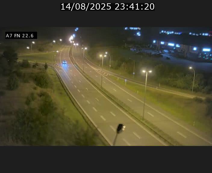 Caméra trafic Luxembourg - A7, Colmar-berg direction Mersch