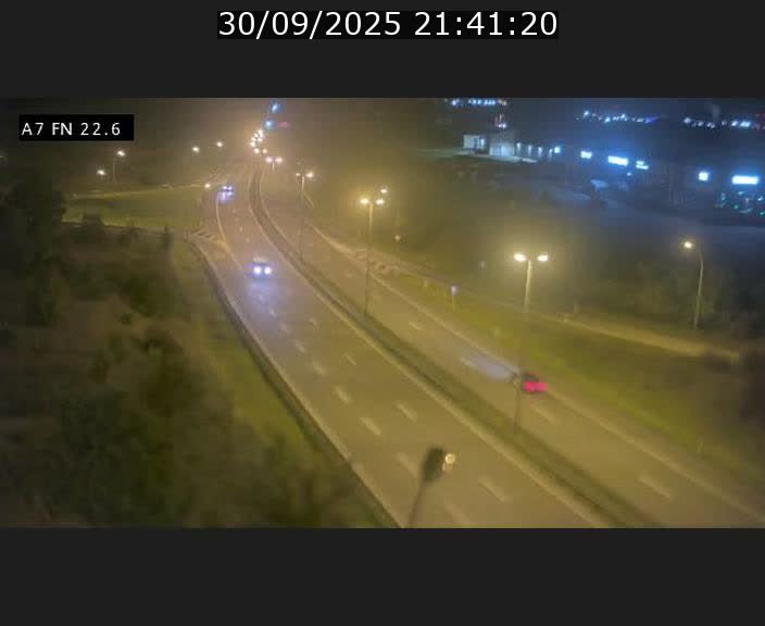 Caméra trafic Luxembourg - A7, Colmar-berg direction Mersch