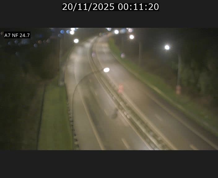 Caméra trafic Luxembourg - A7, Schieren direction Mersch