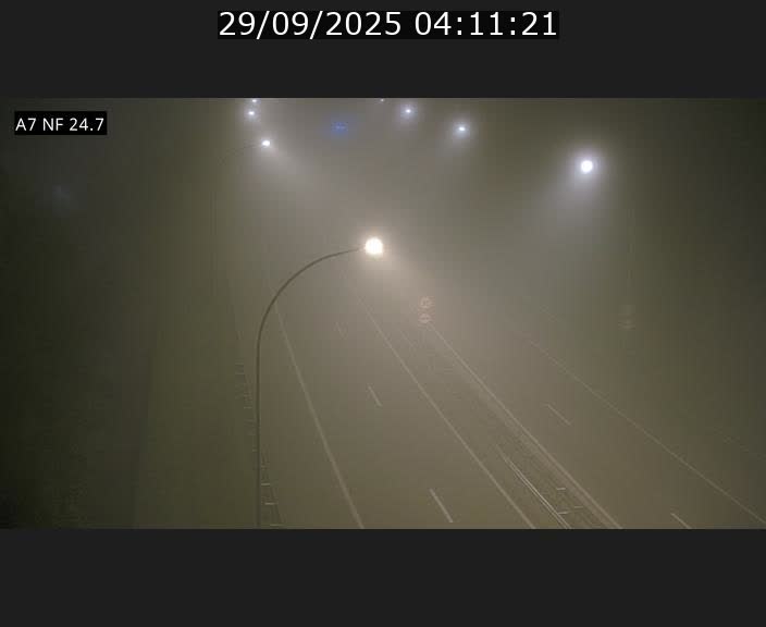 Caméra trafic Luxembourg - A7, Schieren direction Mersch