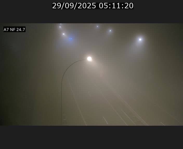 Caméra trafic Luxembourg - A7, Schieren direction Mersch