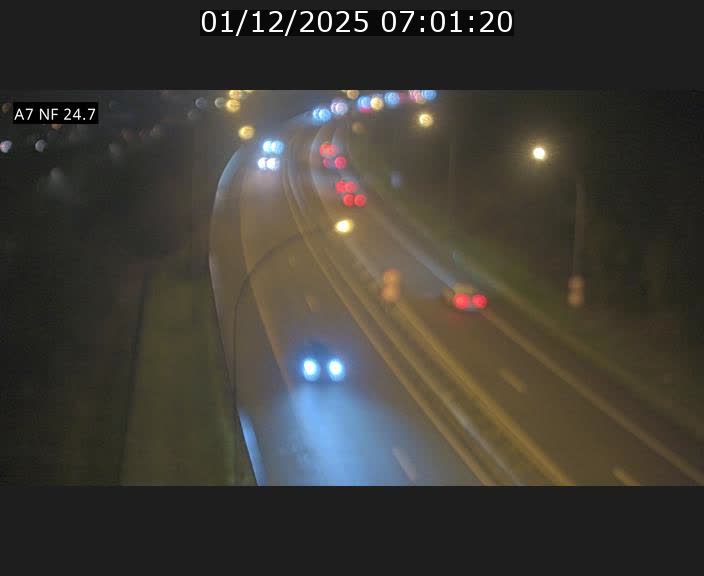 Caméra trafic Luxembourg - A7, Schieren direction Mersch