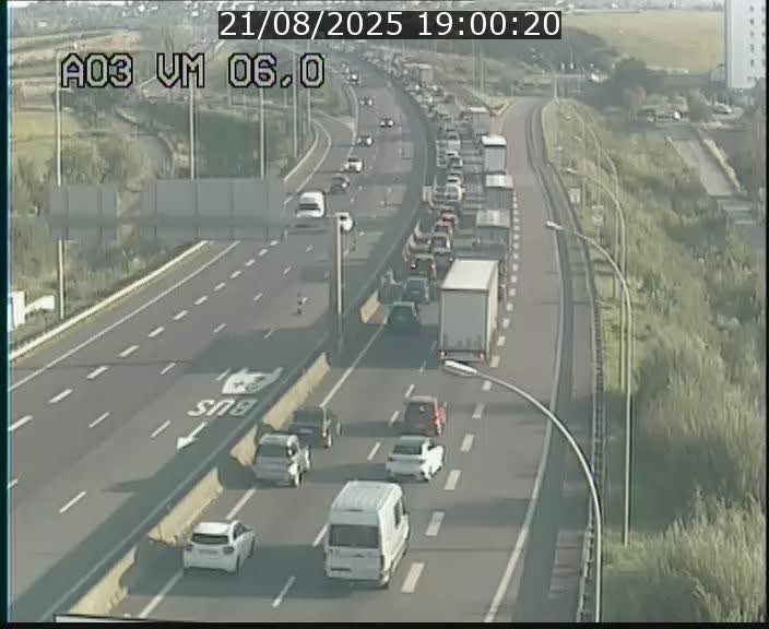 Traffic live webcam Luxembourg Aire de Berchem - A3 - BK 6 - direction France