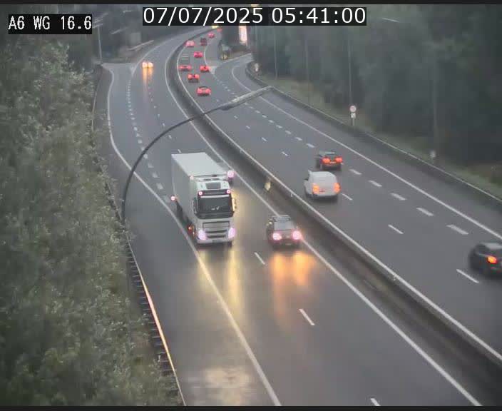 Traffic live webcam Luxembourg Aire de Capellen - A6 - BK 16.6 - direction Luxembourg/France/Allemagne