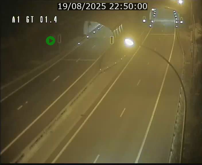 Traffic live webcam Luxembourg Hesperange - A1 direction Kirchberg - BK 1.4