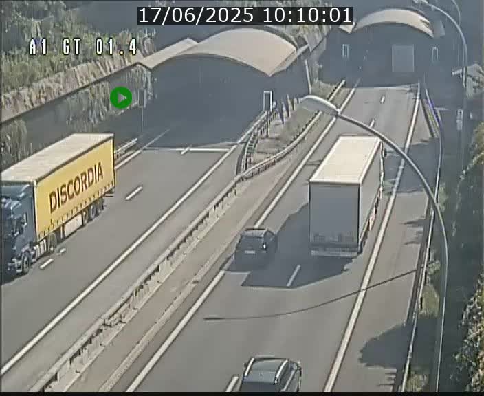 Traffic live webcam Luxembourg Hesperange - A1 direction Kirchberg - BK 1.4