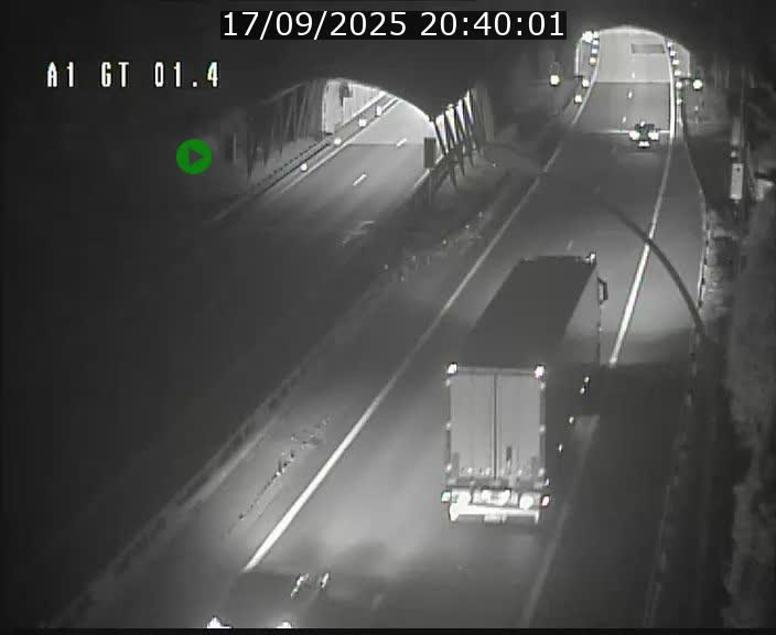 Traffic live webcam Luxembourg Hesperange - A1 direction Kirchberg - BK 1.4
