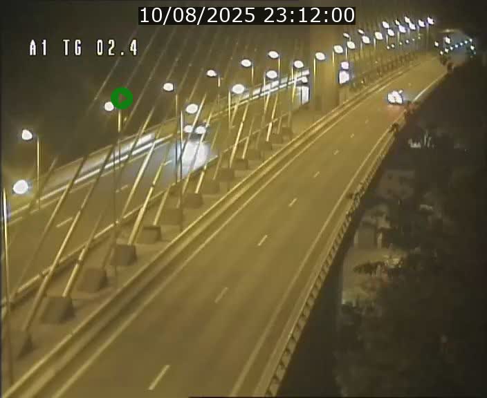 Traffic live webcam Luxembourg Sandweiler - A1 direction Luxembourg-ville - BK 2.4