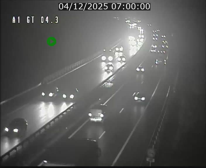 Traffic live webcam Luxembourg Itzig - A1 direction Sandweiler - BK 4.3