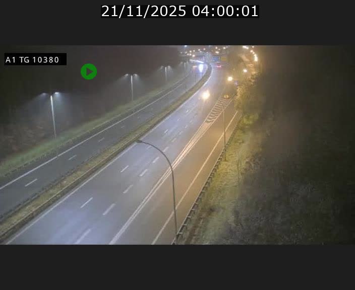 Traffic live webcam Luxembourg Senningerberg - A1 direction Luxembourg Kirchberg - BK 10.3