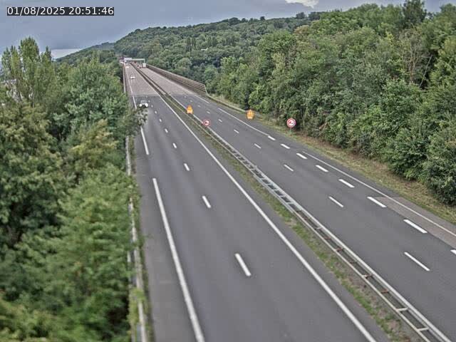 Caméra autoroute France - A30, Hayange direction Metz