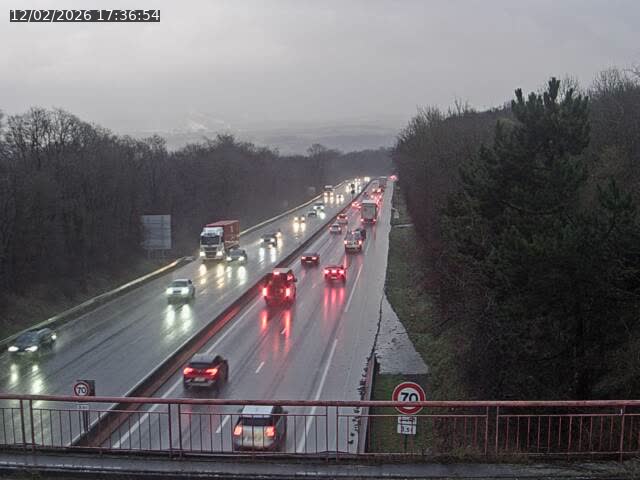 Caméra autoroute France - A33, Houdemont direction Lunéville