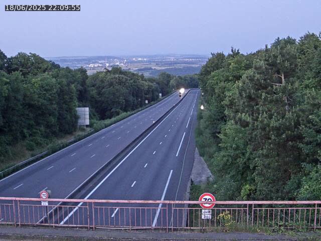 Caméra autoroute France - A33, Houdemont direction Lunéville