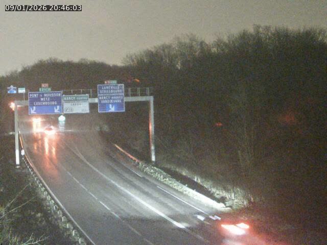 Caméra autoroute France - Biffurcation A31/A33, Laxou direction Nancy