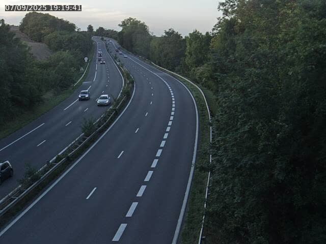 Caméra autoroute France - A33, Rosières direction Lunéville