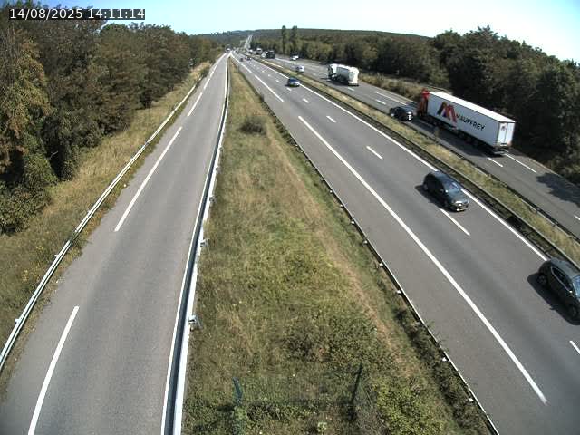 Caméra autoroute France - A31, Velaine-en-Haye direction Nancy