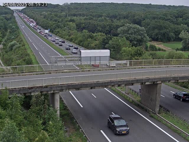 Caméra autoroute France - A31, Zoufftgen direction Luxembourg-ville, à la frontière entre la France et le Luxembourg