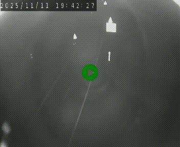 Caméra autoroute A75 à hauteur du col de la Fageole en direction de Clermont-Ferrand