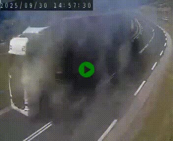 Webcam routière au niveau du col de la Chavade en Ardèche, sur la N102 à 1266 mètres d'altitude