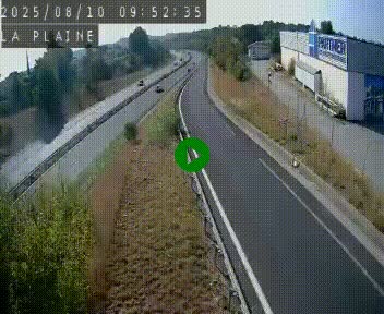 Caméra routière France - N109, Juvignac - La plaine, en direction de Clermont l'Hérault, à la sortie de Montpellier