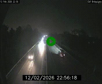 Webcam sur le périphérique de Rennes (N136) à hauteur du quartier Bréquigny, au sud de la ville